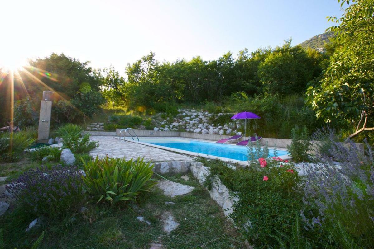 Abeona Mediterranean Villa Drivenik エクステリア 写真